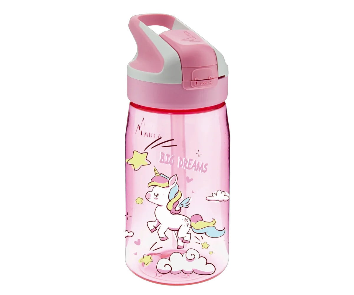 Garrafa Tritan para crianças Summit™ Unicorn Pink 450 ml