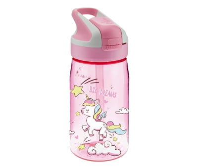 Garrafa Tritan para crianças Summit™ Unicorn Pink 450 ml