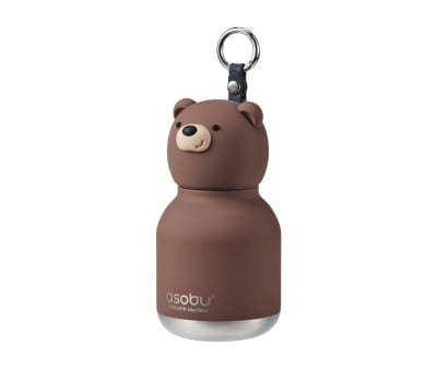 Botella Acero Térmica Mini-Bestie Oso Marron 200ml