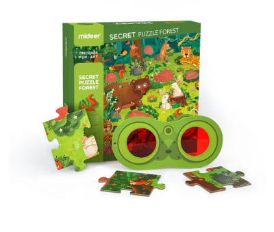 Quebra-cabeça de detetives da Floresta 