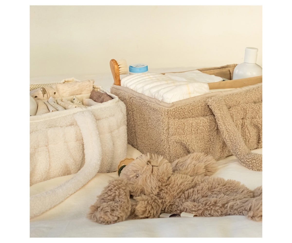 Cesta organizadora Lumi Soft Beige