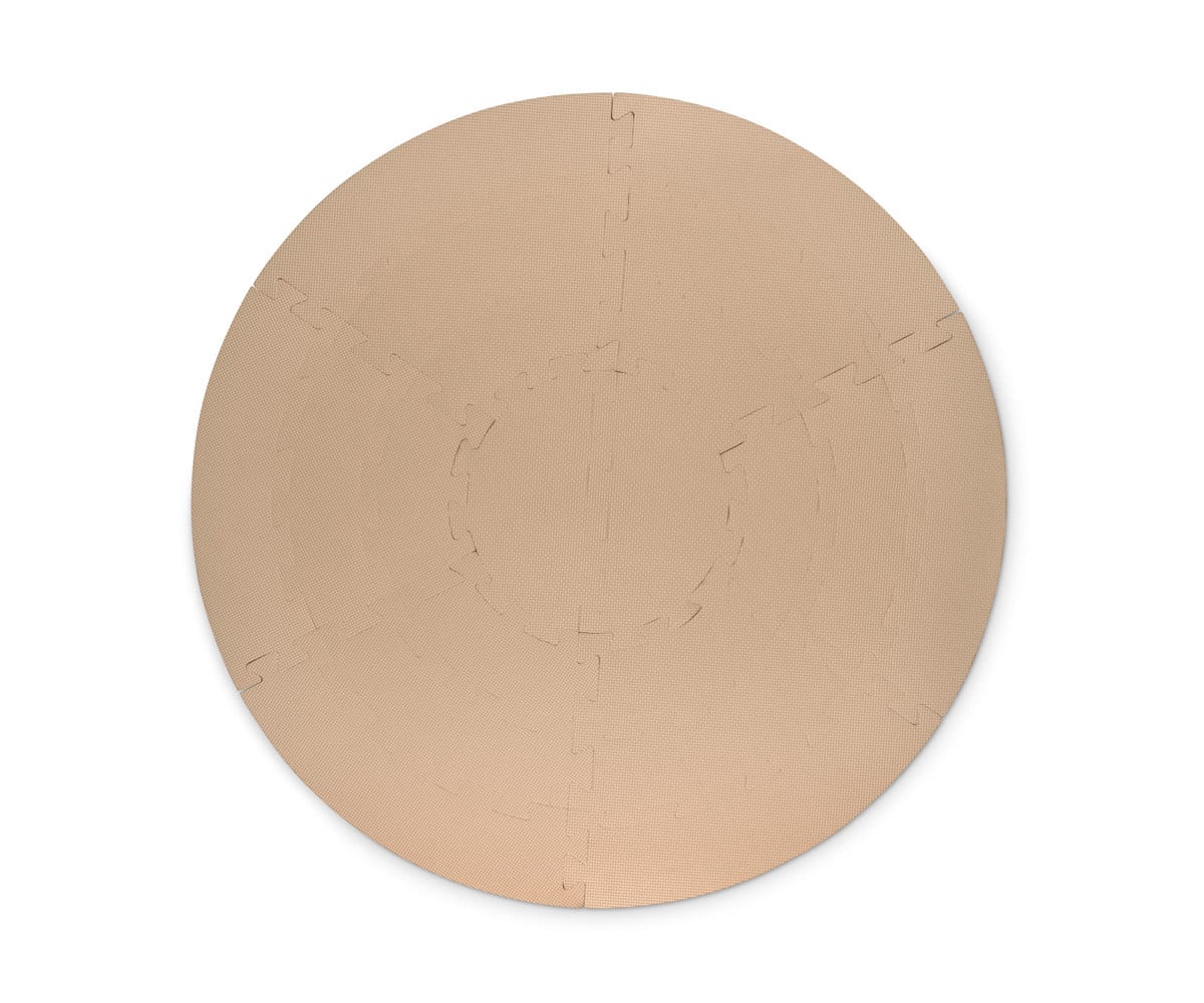 Tappeto da Gioco Circolare Warm Sand