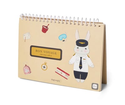 Livro mágico para colorir de Viagem com água
