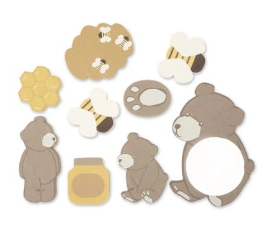 Set de Juguetes de Baño Nola 9 Piezas Bear