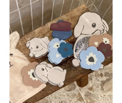 Set de Juguetes de Baño Nola 9 Piezas Bunny