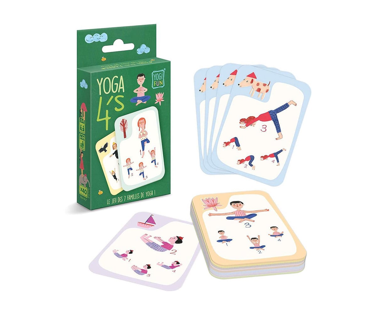 Jogo de cartas para crianças Yogi Fun