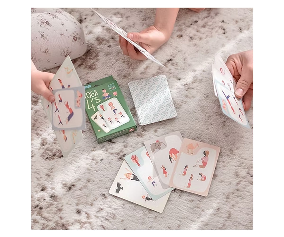 Jogo de cartas para crianças Yogi Fun