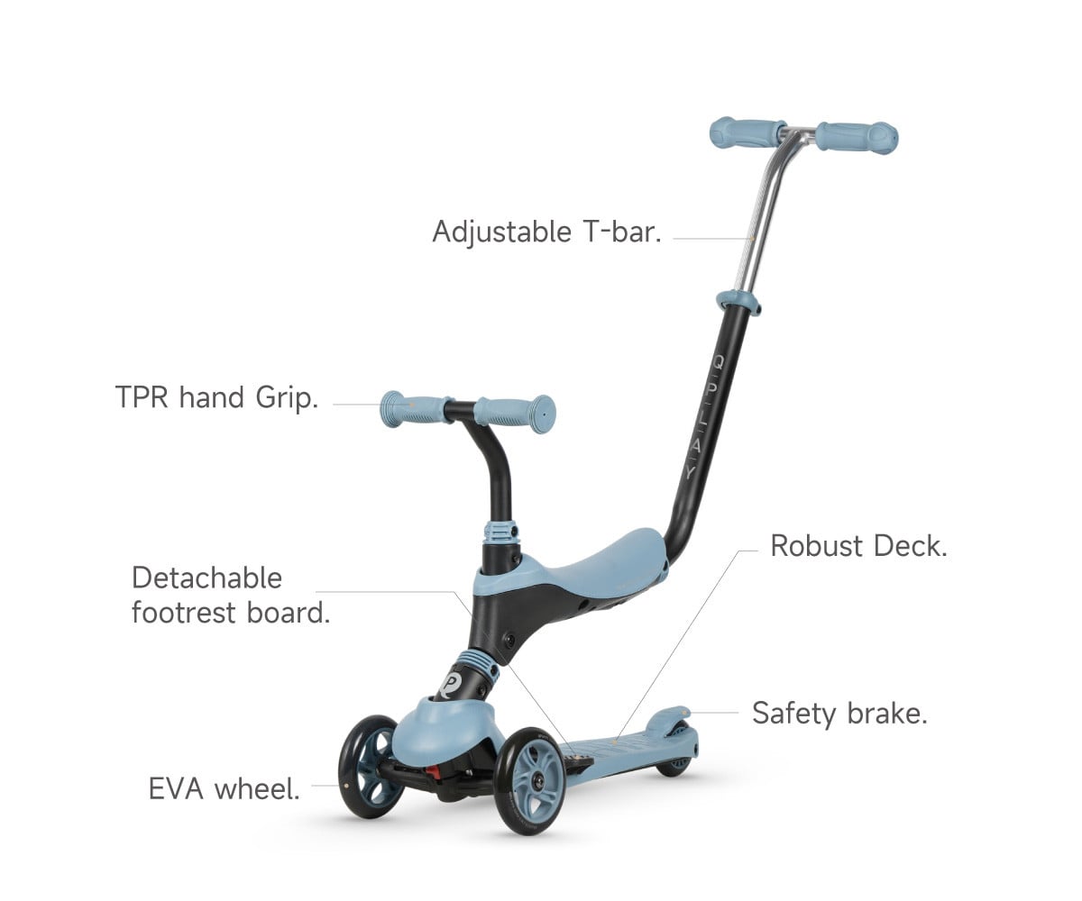 Monopattino Evolutivo SEMA 5 in 1 Blue