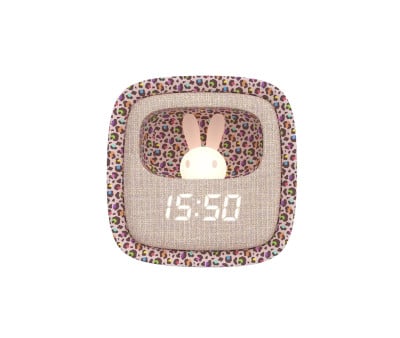 Despertador e luz noturna Billy Rainbow Leopard 