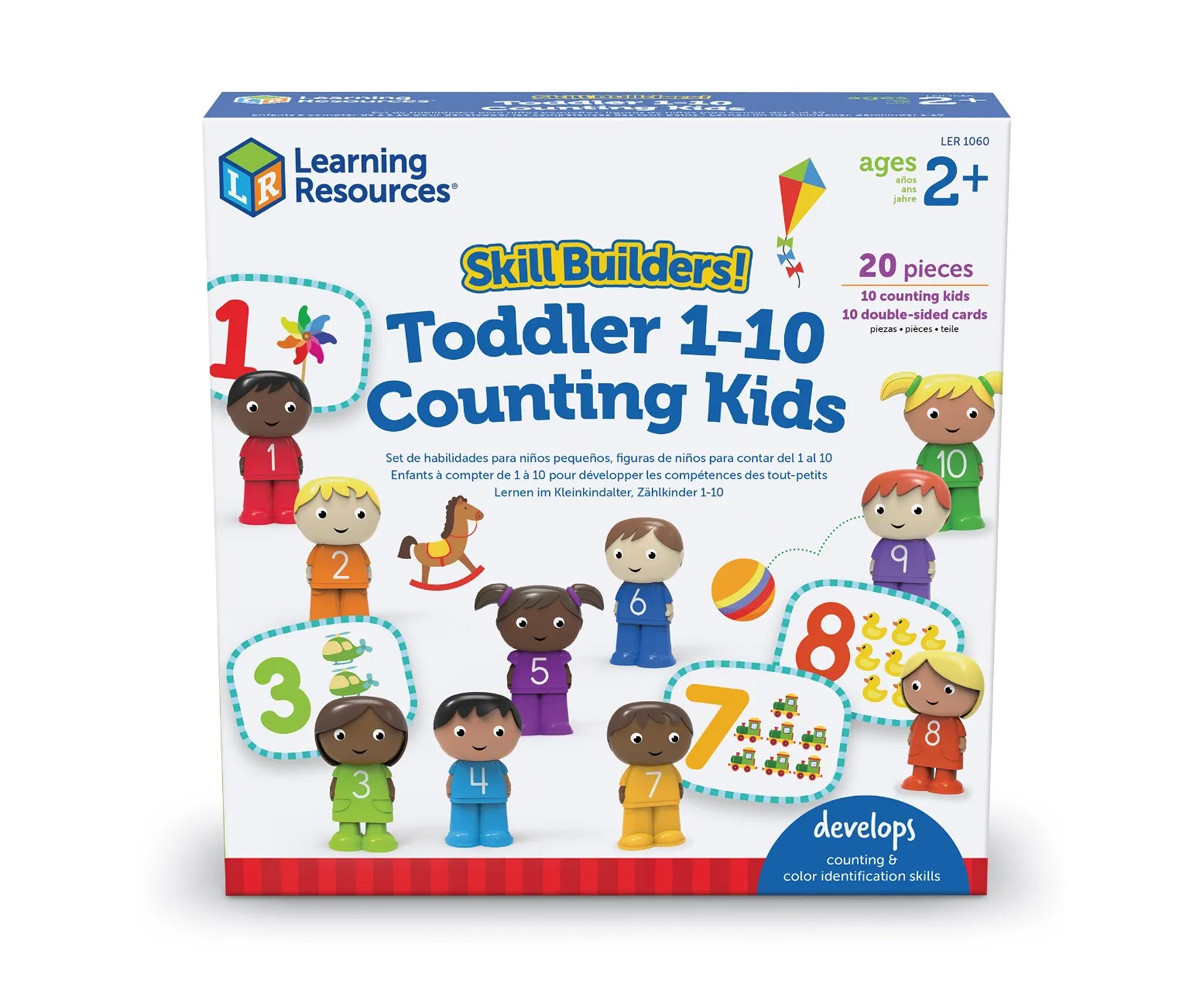 Figuras para contar de 1 a 10 – Skill Builders!