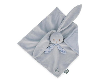 Doudou Coelhinho Azul Personalizável