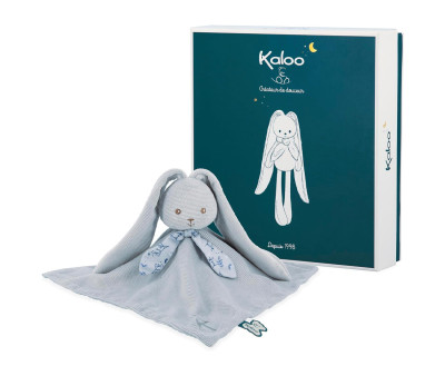 Doudou Coelhinho Azul Personalizável