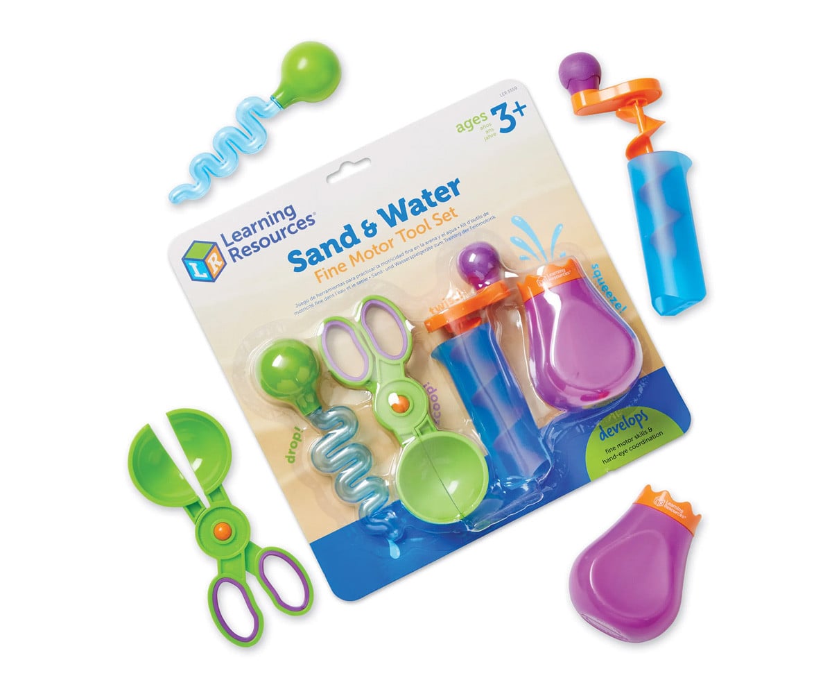 Conjunto de ferramentas  Motricidade Fina Sand & Water