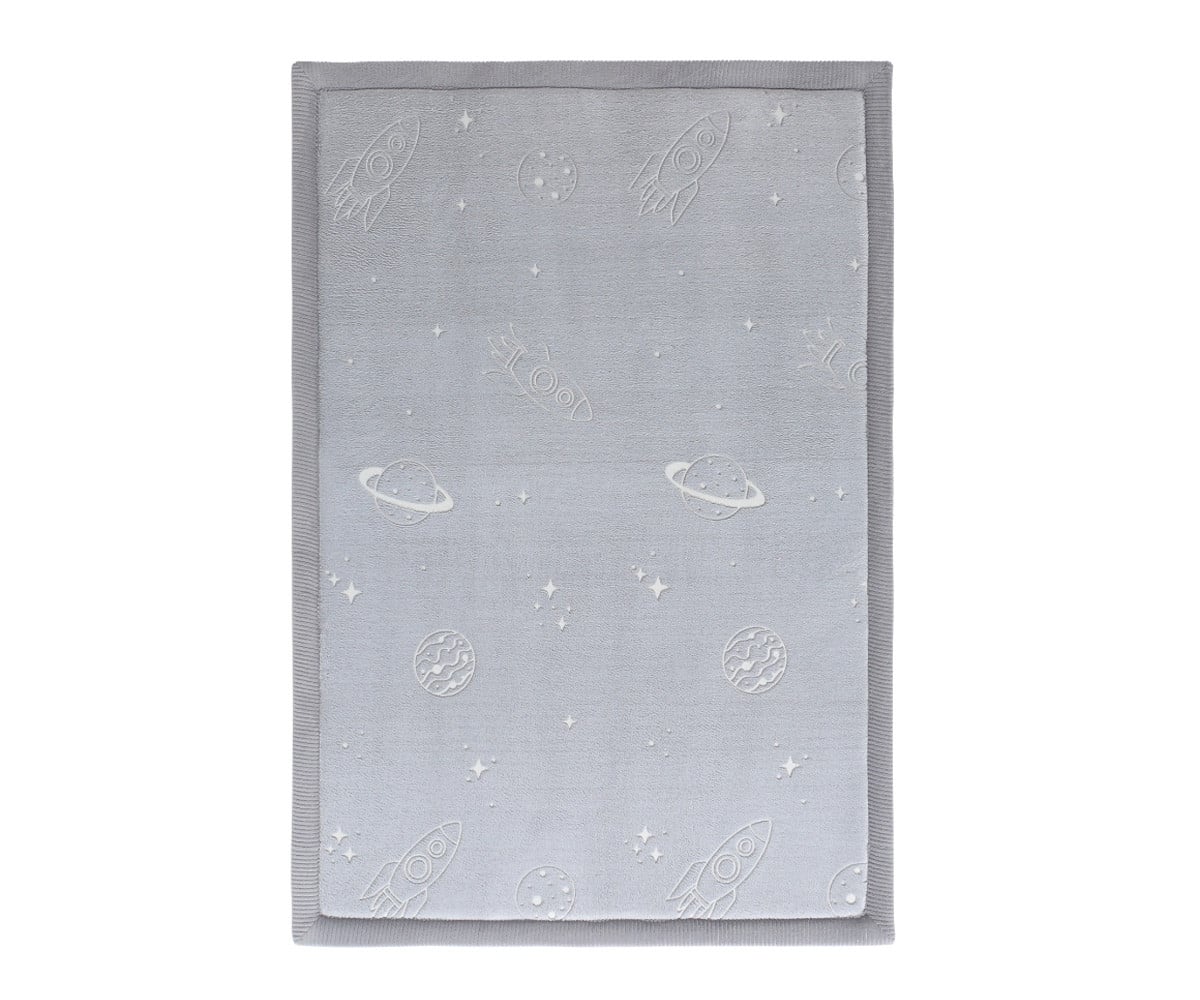 Tappeto per Bambini Glow in the Dark Planet 170x120cm