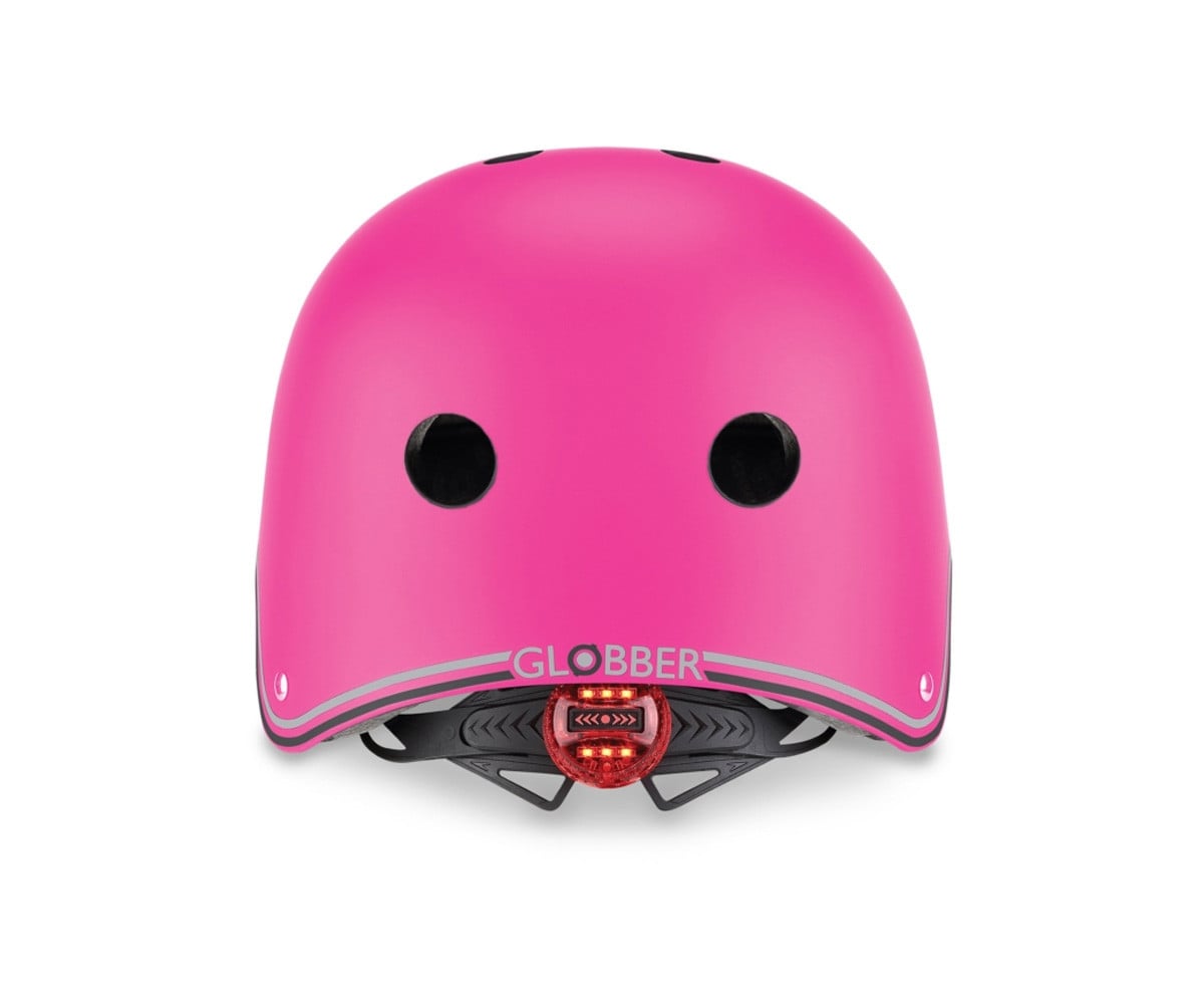 Capacete Primo Go Up Lights rosa neon
