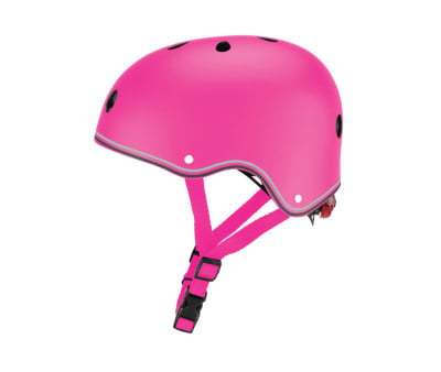 Casco Primo Go Up Lights Rosa Neón
