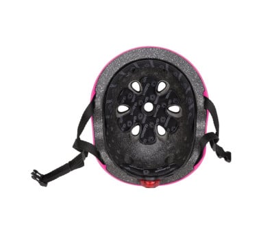 Capacete Primo Go Up Lights rosa neon
