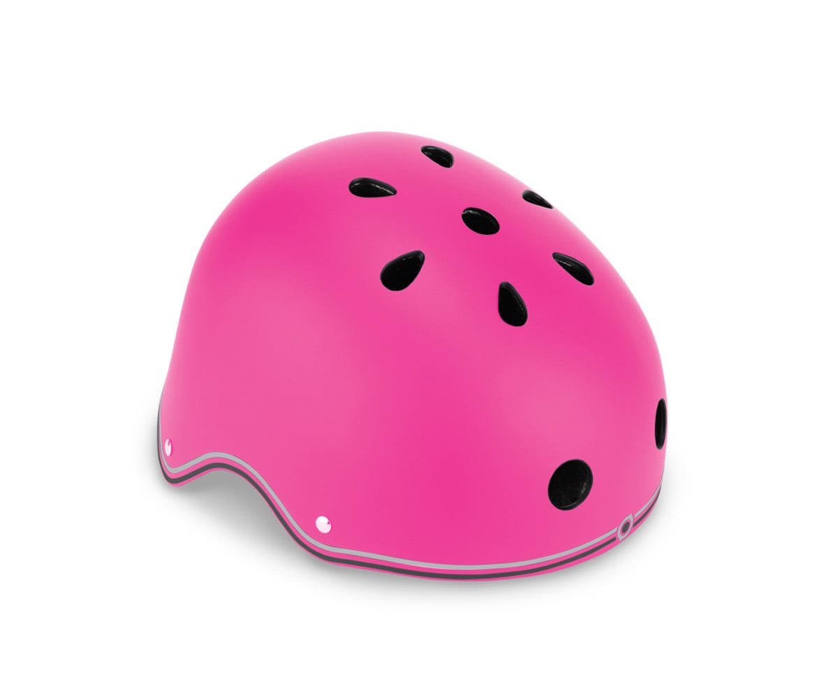 Capacete Primo Go Up Lights rosa neon
