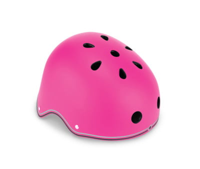 Capacete Primo Go Up Lights rosa neon