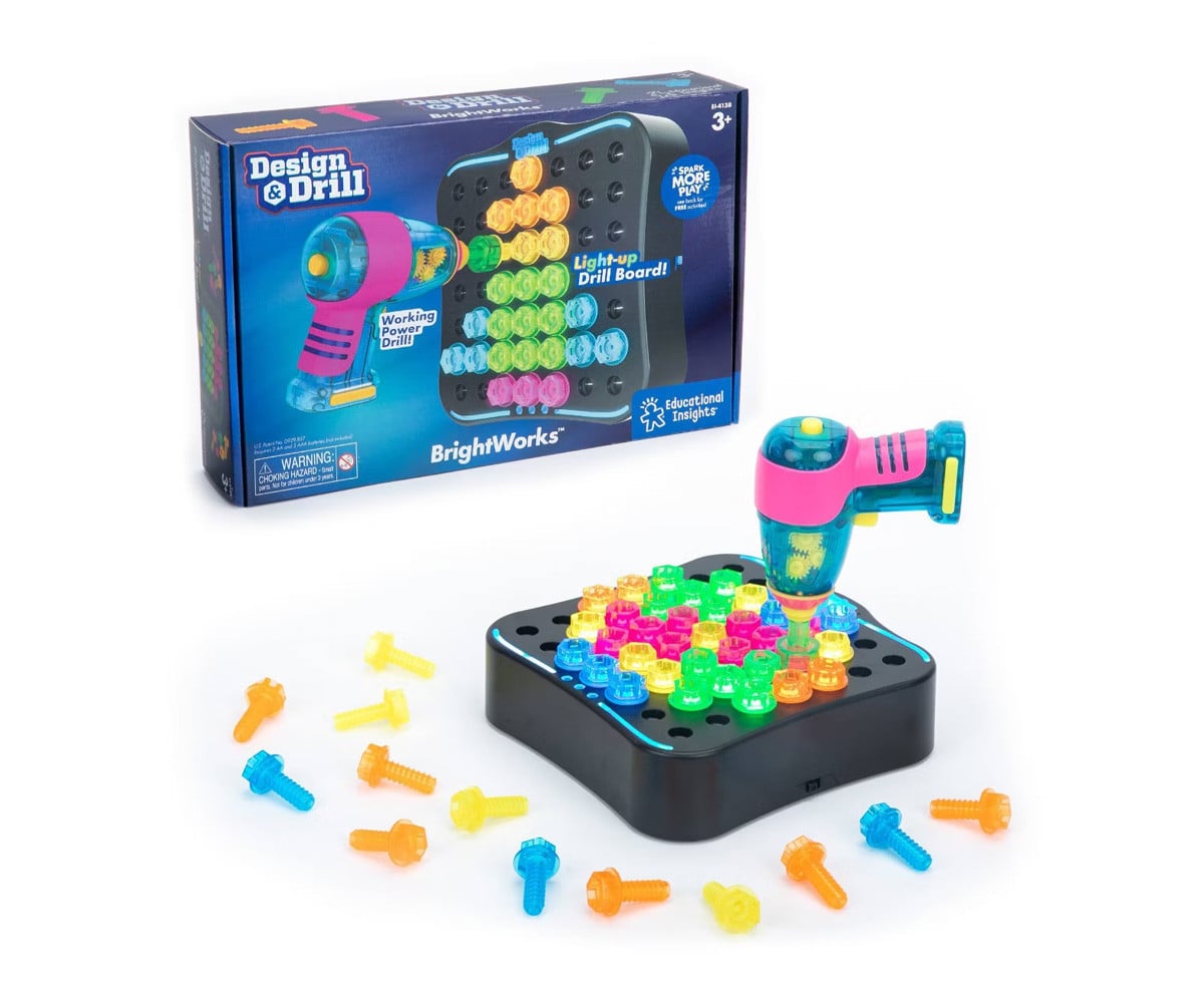Perceuse Lumineuse pour Enfants Design & Drill Brightworks