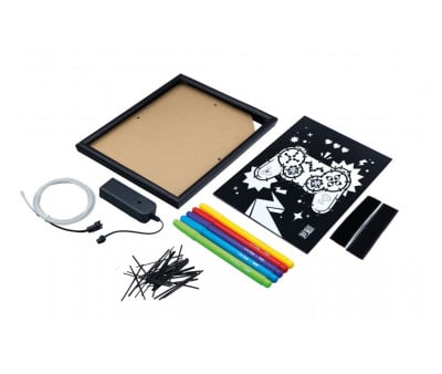 Moldura decorativa Neon Gamepad