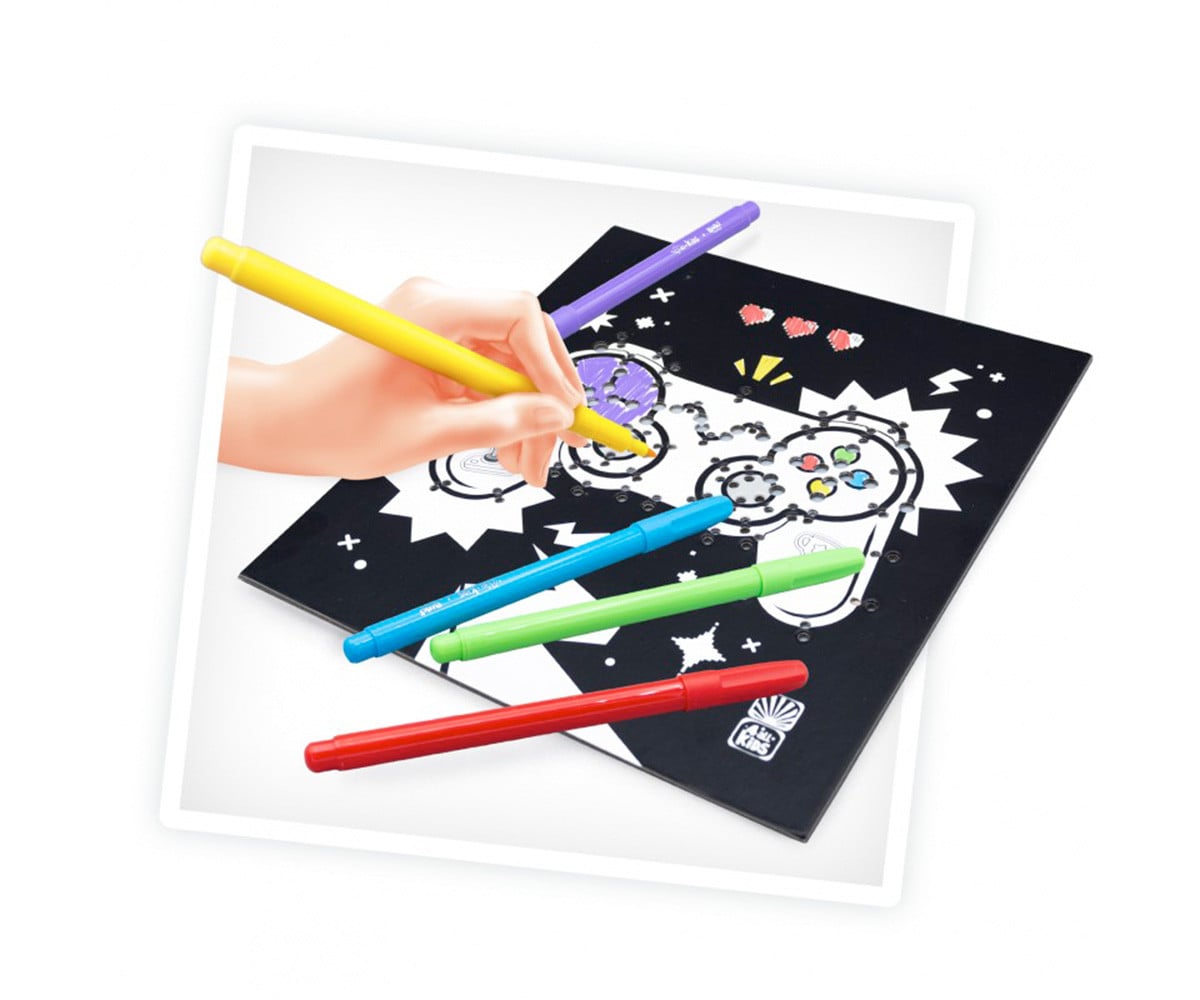 Moldura decorativa Neon Gamepad