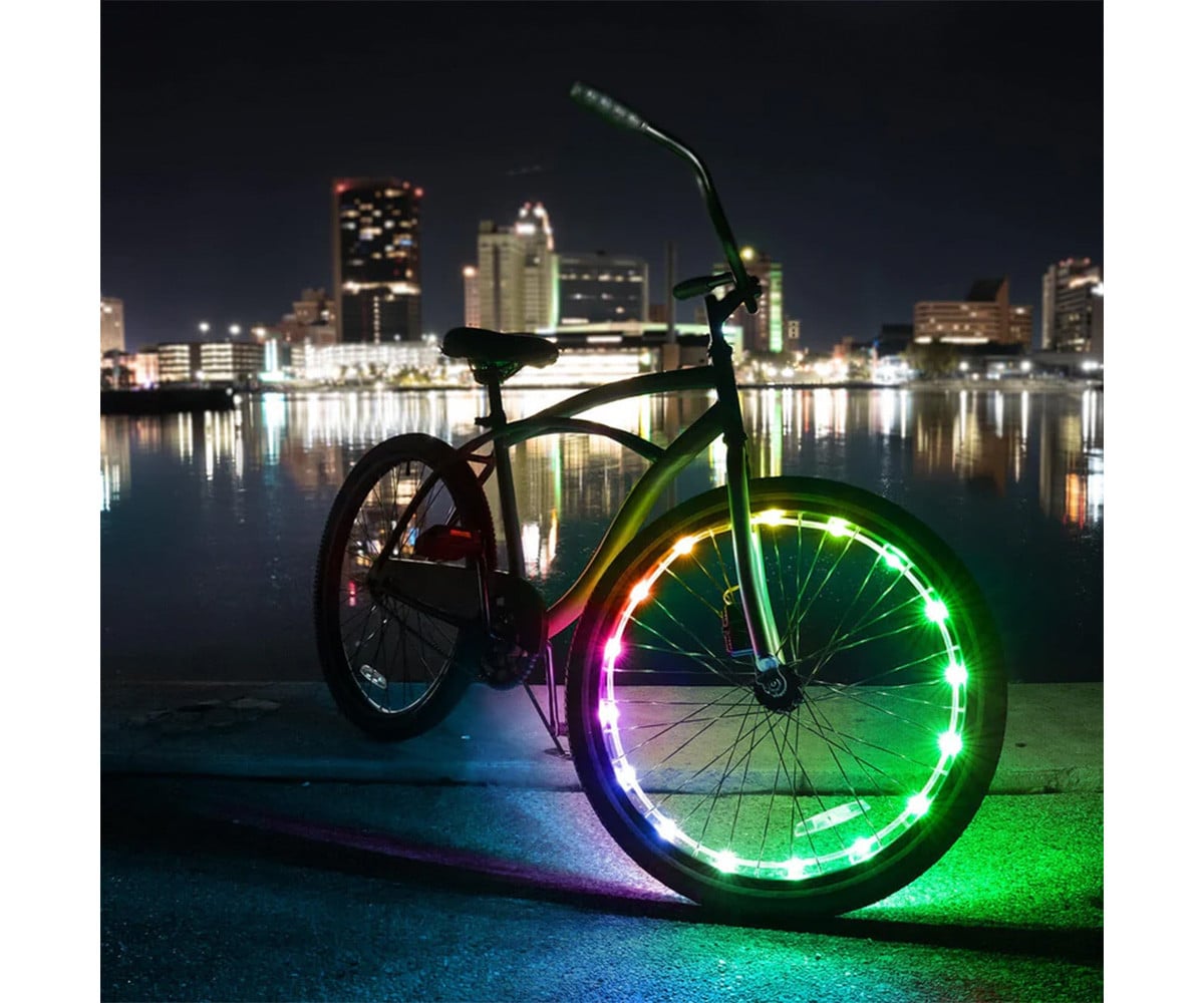 Luz LED para Llanta de Bicicleta Multicolor
