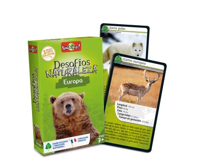 Jogo de cartas Europe + Collector Nature Challenges