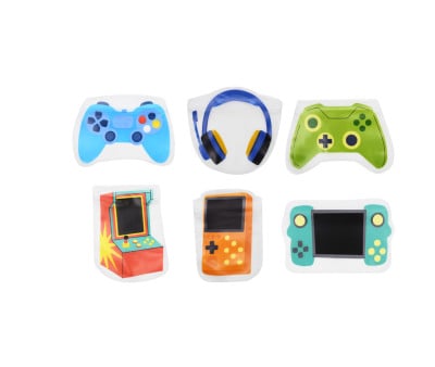 6 Bolsas Reutilizables Gaming
