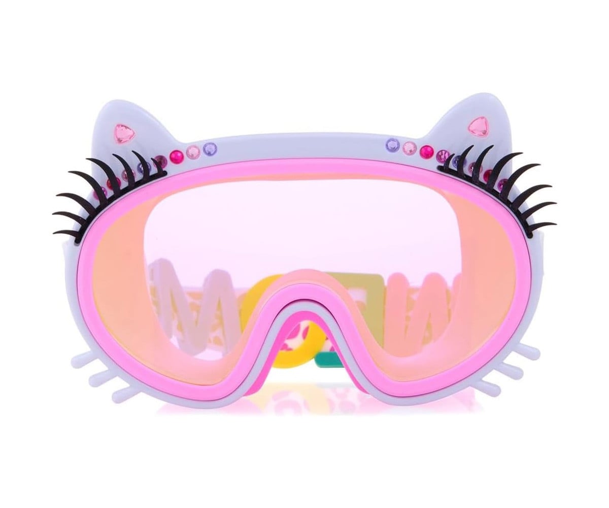Gafas de Natación Purr Persian White Clawdia Meow
