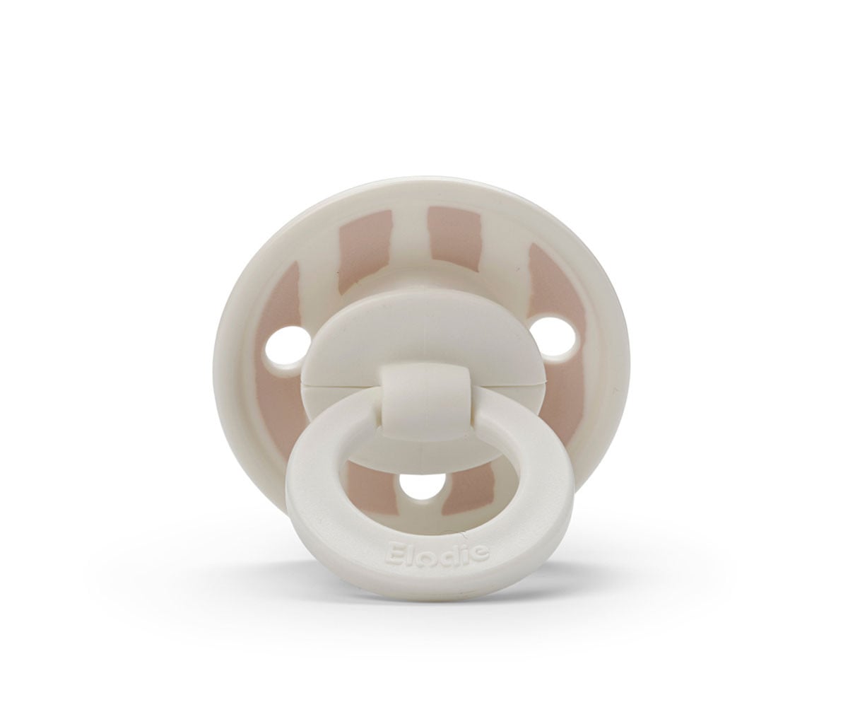 2 Chupetes Silicona Binky Candy Stripes +3meses