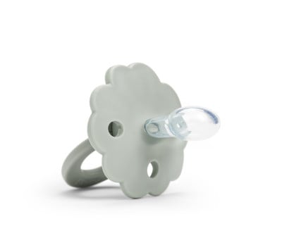 Chupete Silicona Binky Bloom Mineral Green +3meses