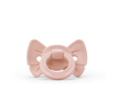Chupeta Binky Bow Misty Pink +3 meses