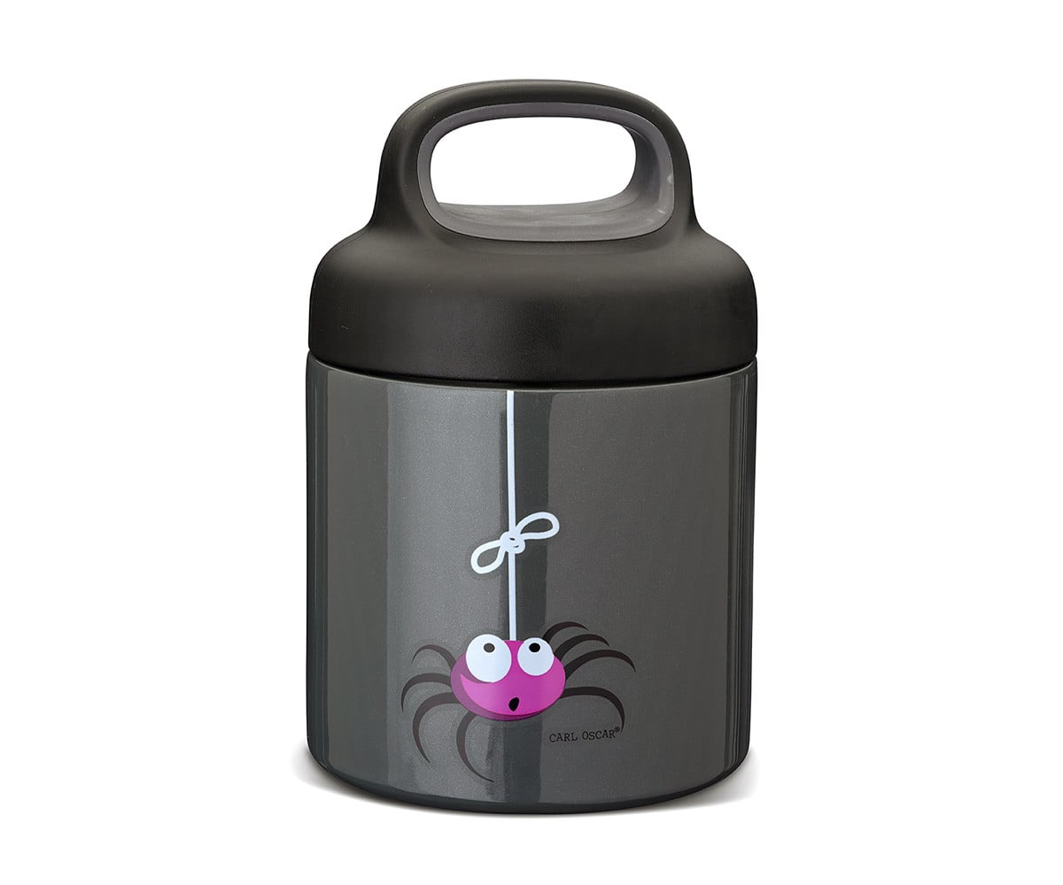 Pot Isotherme pour Solides TEMP LunchJar™ Spider Grey