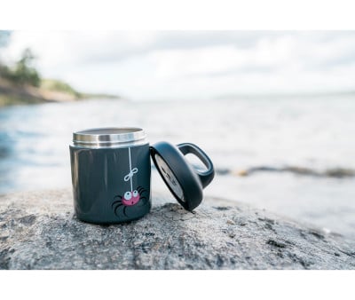 Pot Isotherme pour Solides TEMP LunchJar™ Spider Grey