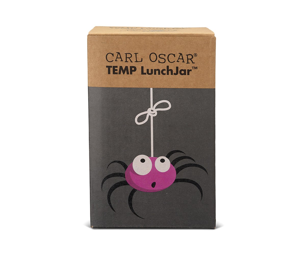 Pot Isotherme pour Solides TEMP LunchJar™ Spider Grey