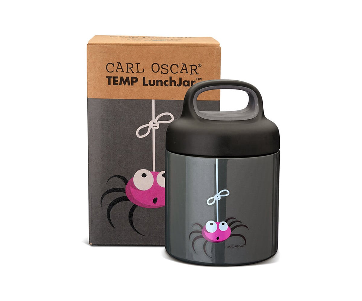 Pot Isotherme pour Solides TEMP LunchJar™ Spider Grey