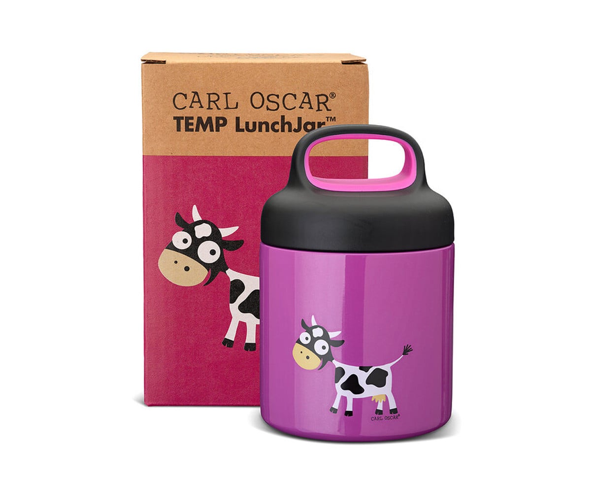 Pot Isotherme pour Solides TEMP LunchJar™ Cow Purple