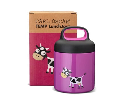 Pot Isotherme pour Solides TEMP LunchJar™ Cow Purple