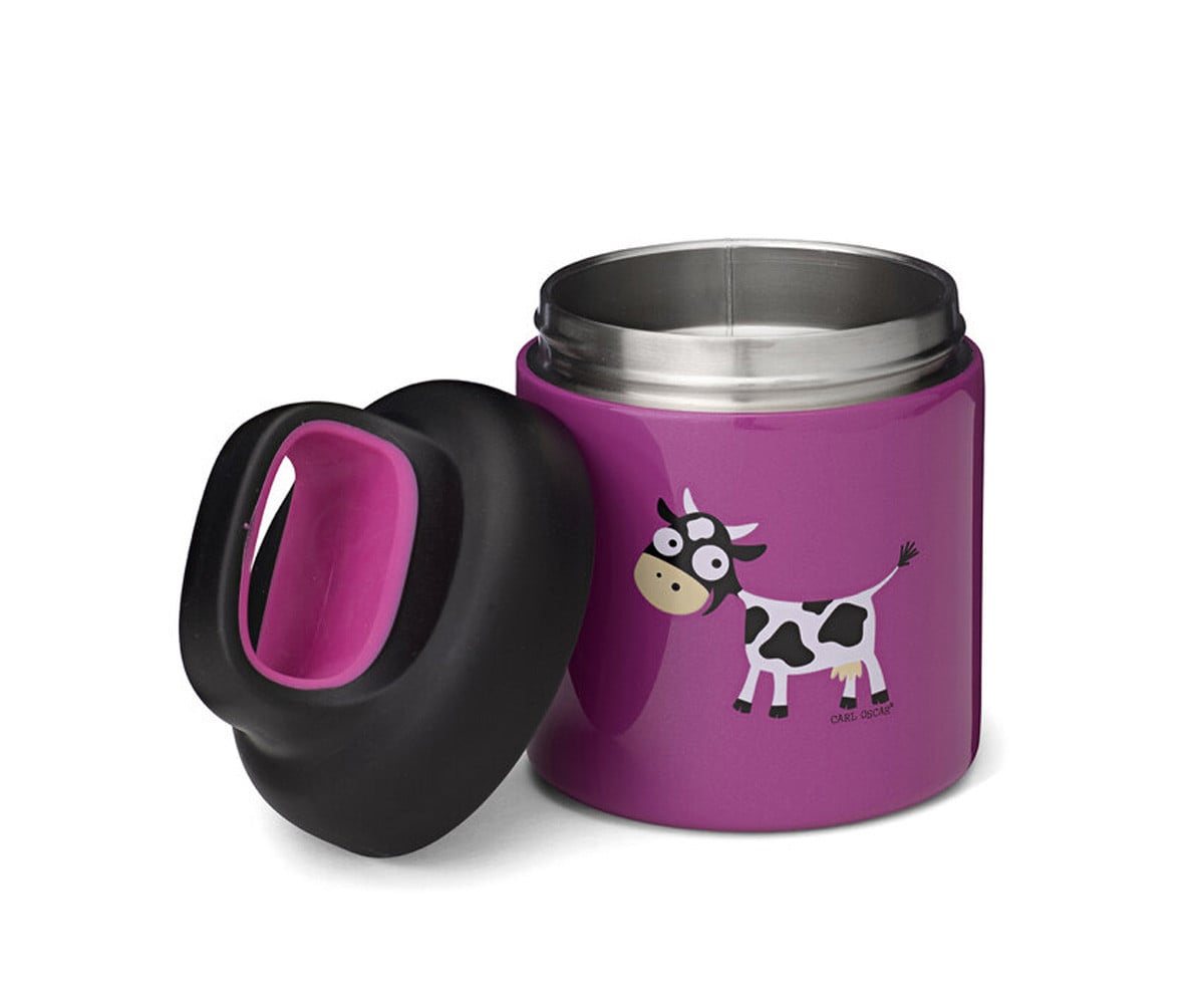 Pot Isotherme pour Solides TEMP LunchJar™ Cow Purple
