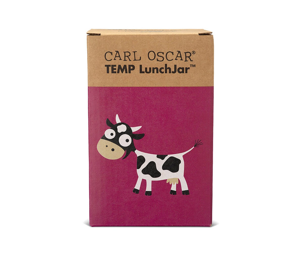 Pot Isotherme pour Solides TEMP LunchJar™ Cow Purple