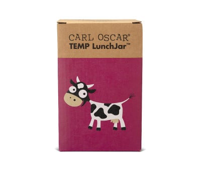 Pot Isotherme pour Solides TEMP LunchJar™ Cow Purple