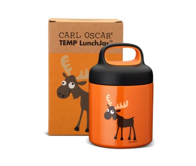 Pot Isotherme pour Solides TEMP LunchJar™ Moose Orange