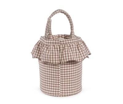 Sac Bucket Praliné Vichy Moka