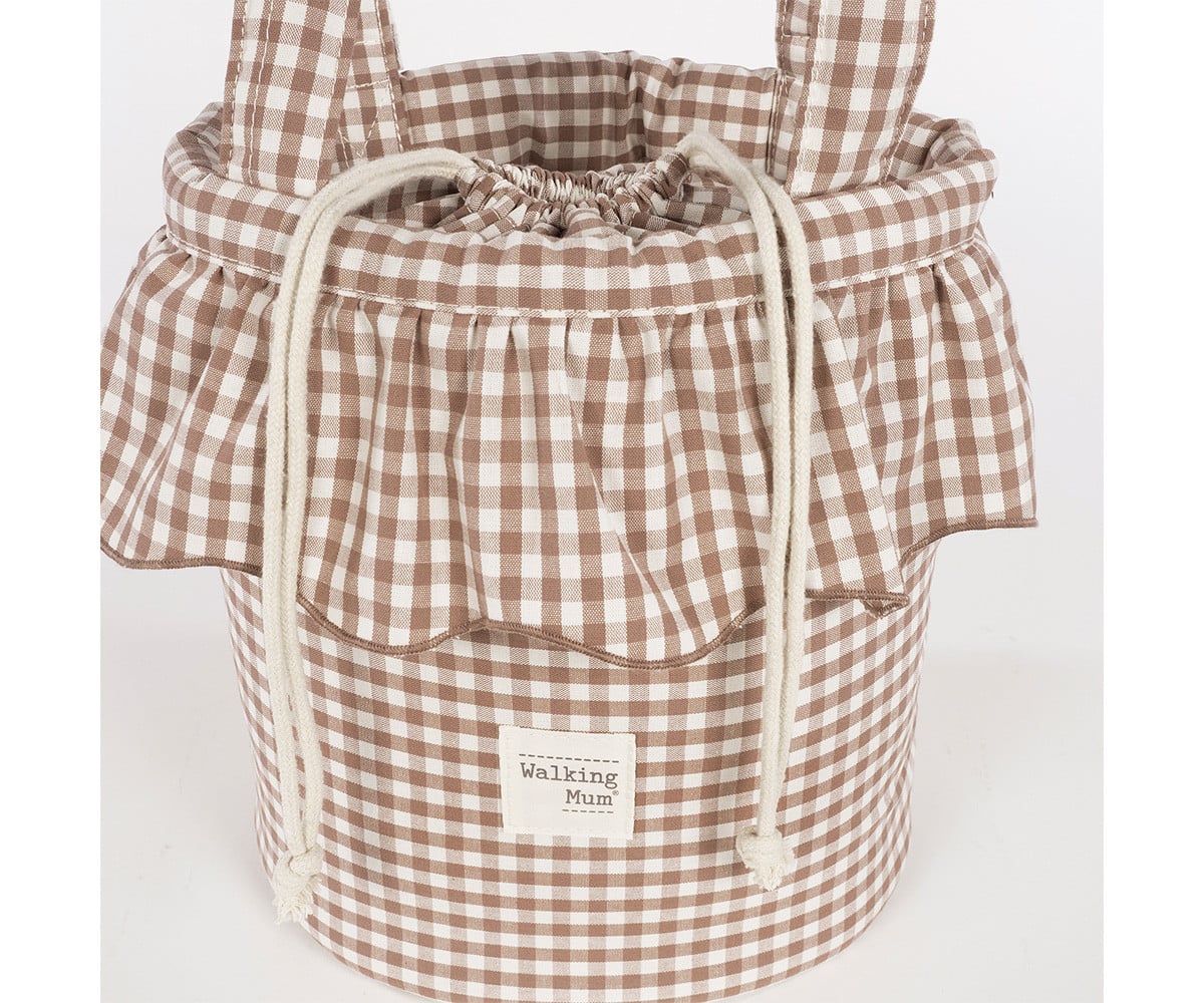 Sac Bucket Praliné Vichy Moka