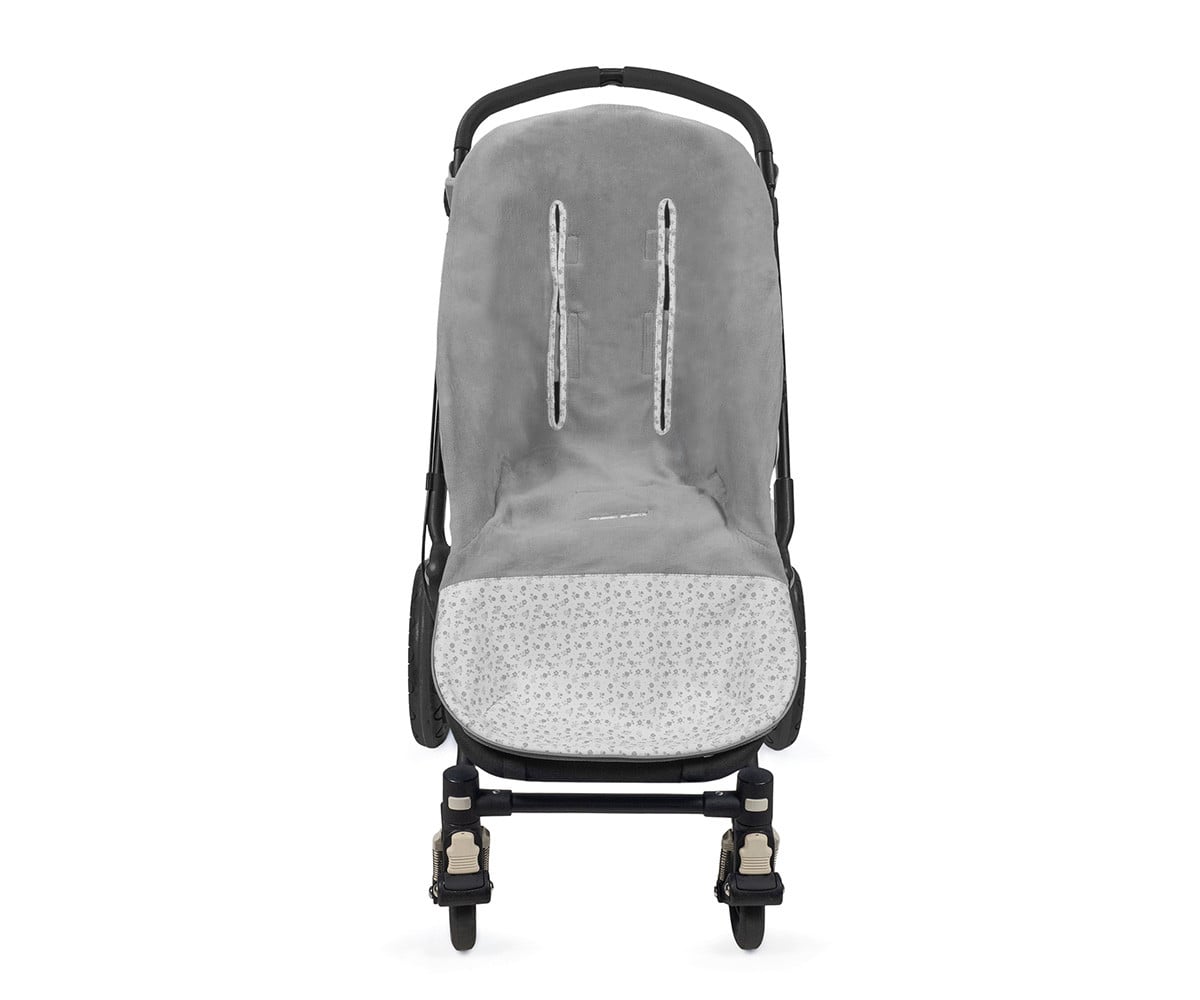 Saco carrinho de inverno Little Bloom Grey Flower
