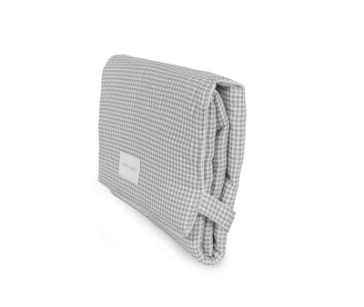 Bolsa Muda Fralda Little Bloom Vichy Grey