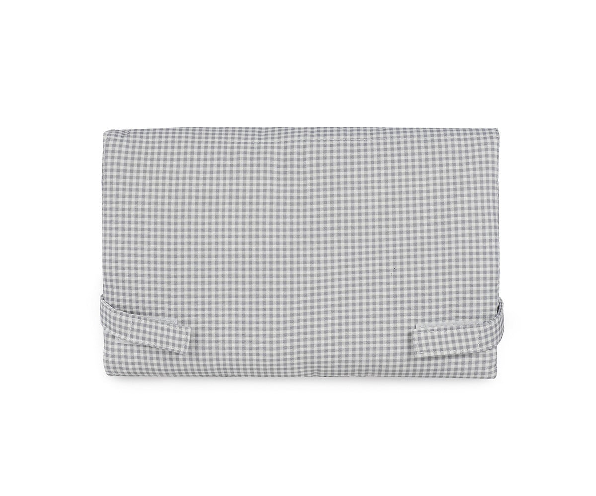 Bolsa Muda Fralda Little Bloom Vichy Grey