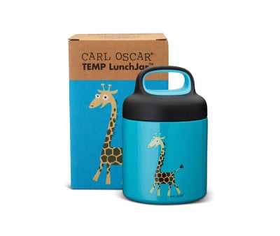 Pot Isotherme pour Solides TEMP LunchJar™ Giraffe Turquoise