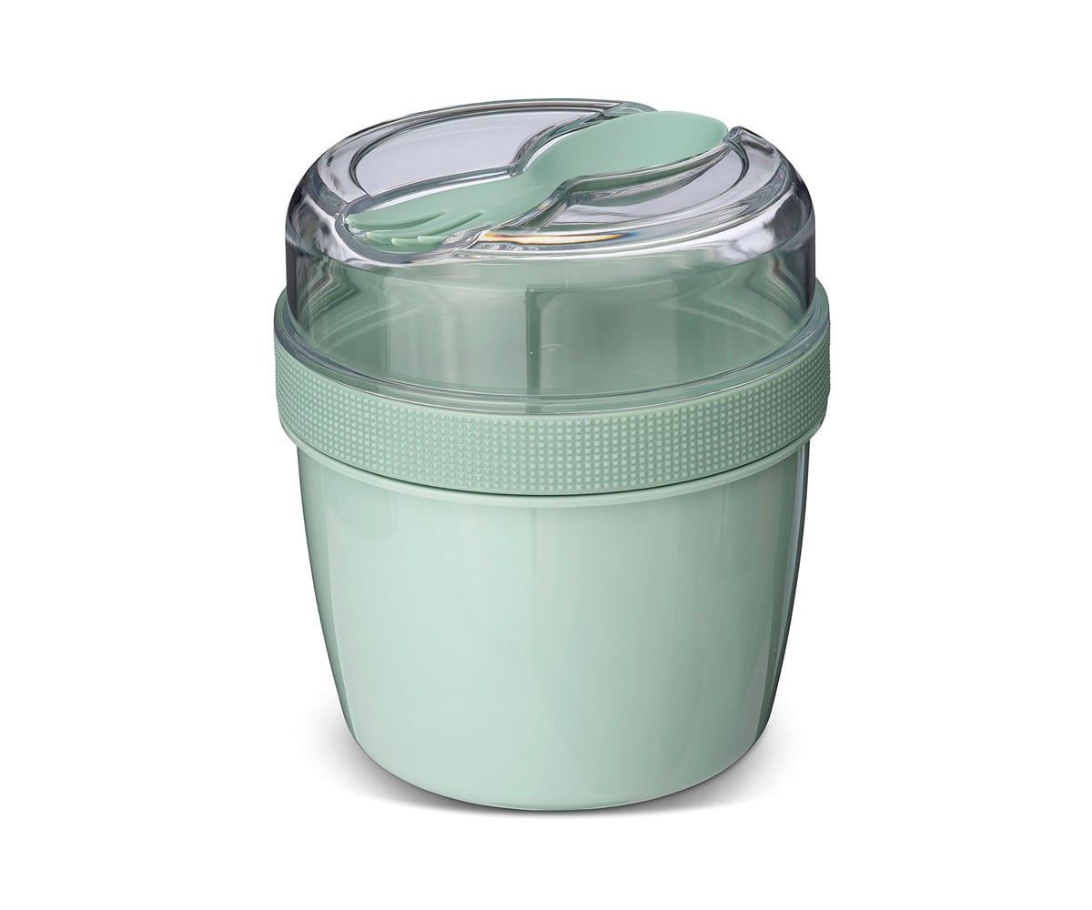 Lancheira Sn'ice Cup com disco de Refrigeração Green